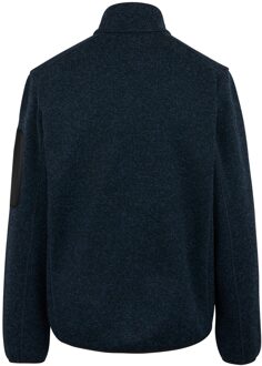 Regatta Heren Newhill Marl Full Zip Fleecejack (Maanlicht Denim) Navy/blauw - S