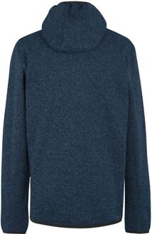 Regatta Heren Newhill Marl Full Zip Fleecejack (Maanlicht Denim) Navy/blauw