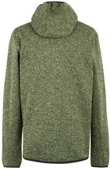 Regatta Heren newhill marl full zip fleecejack - maat M Groen