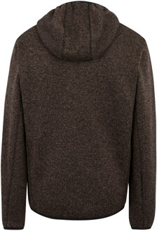 Regatta Heren Newhill Marl Full Zip Fleecejack (Moer Bruin) - maat