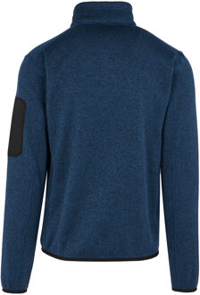 Regatta Heren newhill marl full zip fleecejack Navy/blauw - S