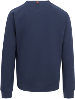 Regatta Heren nithsdale stripe crew neck sweatshirt Navy