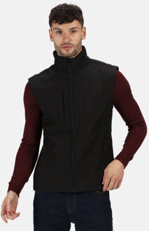 Regatta Heren octagon 3-laags printable softshell bodywarmer Zwart - L