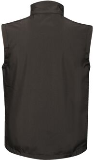 Regatta Heren Octagon 3-laags Printable Softshell Bodywarmer (Zwart) - maat