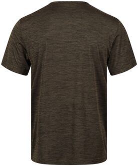 Regatta Heren origineel vochtafvoerend T-shirt (Donkere Khaki Marl) Kaki - XS