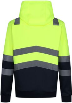 Regatta Heren Overhead High-Vis Hoodie (Geel)