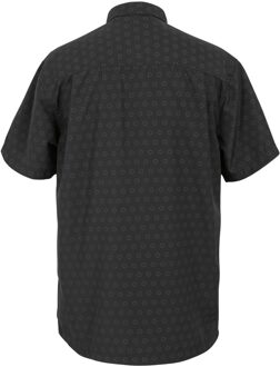 Regatta Heren Overhemd met korte mouwen Mindano IX Circle (Zwart) - S