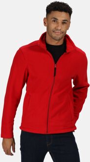 Regatta Heren Plain Micro Fleece Full Zip Vest (Lite Laag) (Rood) - S