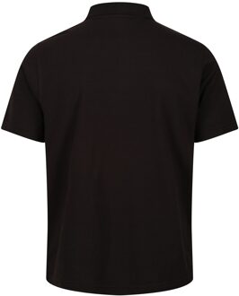 Regatta Heren Pro 65/35 Poloshirt met korte mouwen (Zwart) - maat