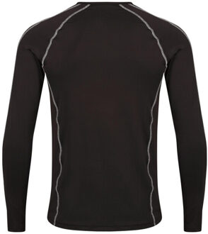 Regatta Heren pro base layer top met lange mouwen Zwart - XXL / XXXL