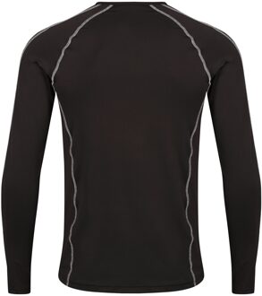 Regatta Heren Pro Base Layer Top met lange mouwen (Zwart)