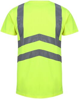Regatta Heren Pro Hi-Vis T-shirt met korte mouwen (Geel/Zwaar) - maat 3XL