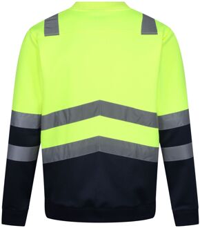 Regatta Heren Pro High-Vis Sweatshirt (Neon geel) - 2XL