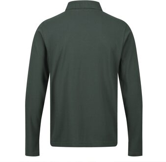 Regatta Heren Pro Poloshirt Met Lange Mouwen (Donkergroen) - 3XL