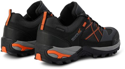 Regatta Heren Samaris III Laag Loopschoenen (Graniet/Blazuur Oranje) - maat Donkergrijs