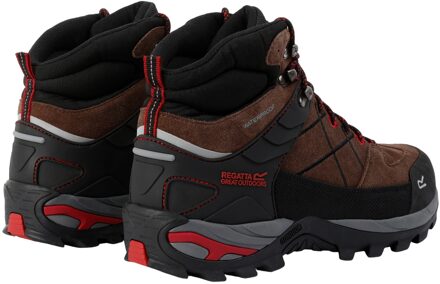 Regatta Heren Samaris Pro II Suede Wandelschoenen (Kastanje/Rio Rood) Kastanjebruin - EU 44 / UK 9.5