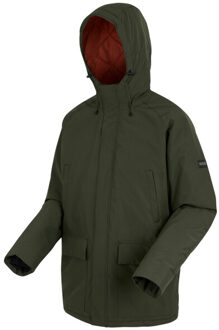Regatta Heren savon geïsoleerde waterdichte jas Groen - L
