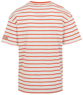 Regatta Heren shorebay ii stripe t-shirt Wit - XXL / XXXL