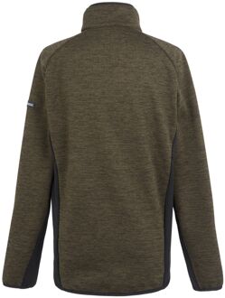 Regatta Heren Shorston Fleece Jas (Krokodillenmarmer) - maat Zwart/bruin