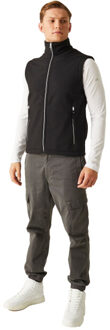 Regatta Heren softshell 2-laags bodywarmer - maat S Grijs