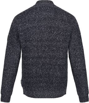 Regatta Heren Solomon Marl Gebreid Sweatshirt met Ritssluiting (Marine) Navy