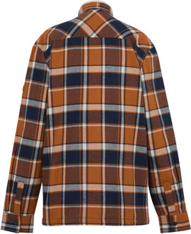 Regatta Heren Spennith Shacket (Geglazuurde Gember/Navy) - maat Ruit