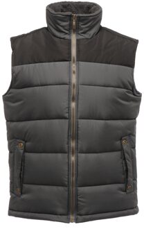 Regatta Heren Standout Altoona Geïsoleerd Bodywarmer Jasje (Afdichting Grijs/Zwart) - 3XL