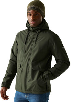 Regatta Heren sterlings geïsoleerde waterdichte jas Groen - 4XL