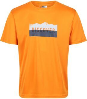 Regatta Heren t-shirt fingal vi Oranje - L