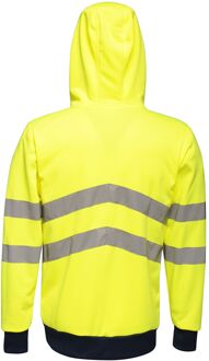 Regatta Heren Tactisch Hi Vis Waterdicht Reflecterend Bommenwerperjasje voor het hoofd (Geel/Grijs) - maat