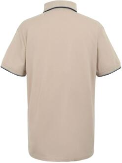 Regatta Heren Tadeo II Gestipt Poloshirt (Witte peper/Navy) Wit/Navy - L