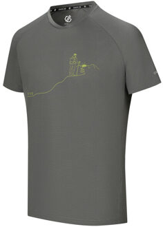 Regatta Heren tech ii camping t-shirt - maat L Grijs