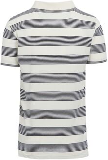 Regatta Heren Tempete Stripe Poloshirt (Antiek Wit/Navy)