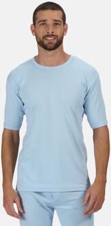 Regatta Heren Thermo Underwear Korte Mouwen T-Shirt (Blauw)