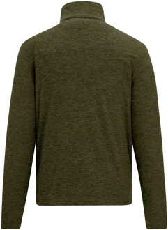 Regatta Heren Thompson Marl Half Zip Fleece Jacket (Olijf Nacht) - maat XL