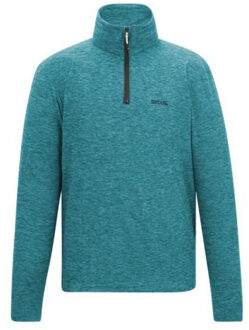 Regatta Heren thompson marl half zip fleecejack Bruin/groen - XXL / XXXL