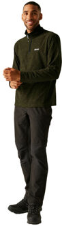 Regatta Heren thompson marl half zip fleecejack Groen - L