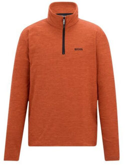 Regatta Heren thompson marl half zip fleecejack - maat XL Oranje