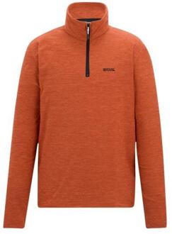 Regatta Heren Thompson Marl Half Zip Fleecejack (Roestige sinaasappel) - maat 2XL Oranje