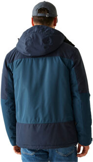 Regatta Heren thornridge geïsoleerde waterdichte jas - maat S Blauw
