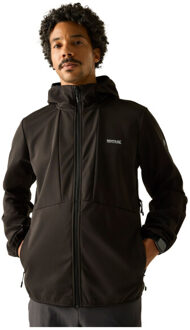 Regatta Heren tredmoor soft shell jas Zwart - XL