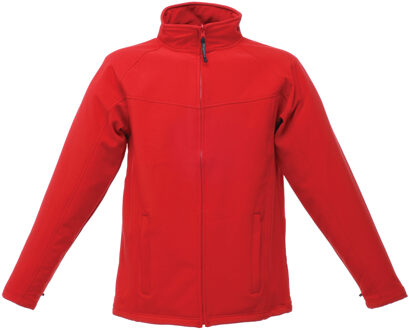 Regatta Heren Uproar Lichtgewicht Softshell-jasje dat tegen de wind bestand is (Klassiek rood/grijs) - XL
