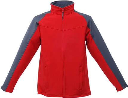 Regatta Heren uproar softshell windbestendige fleece vest Rood - 3XL