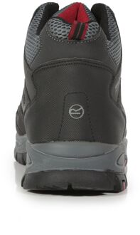 Regatta Heren veiligheidslaarzen van Mudstone (As / Rood) Donkergrijs - EU 40.5 / UK 7