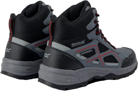 Regatta Heren Vendeavour Wandelschoenen (Graniet/Rio Rood) - maat Bordeaux