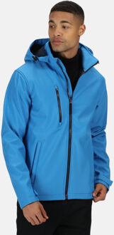 Regatta Heren venturer 3-laags membraan soft shell jas Blauw