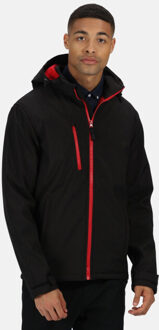 Regatta Heren venturer 3-laags membraan soft shell jas Zwart - XL