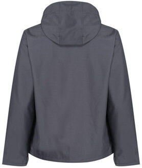Regatta Heren venturer 3 layer hooded soft shell jacket Grijs