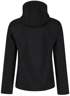 Regatta Heren venturer 3 layer hooded soft shell jacket - maat XXL / XXXL Zwart