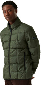 Regatta Heren wilnor gewatteerde jas - maat M Groen